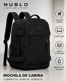 Mochila de viaje con cargardo incluido