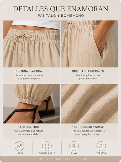PALAZZO® Pantalón Bombacho